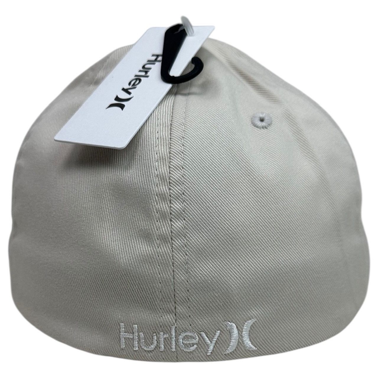 Hurley Hurley Men's One and Only Flexfit Hat Cap in L/XL Light Bone Size ONE SIZE - 3 Thumbnail