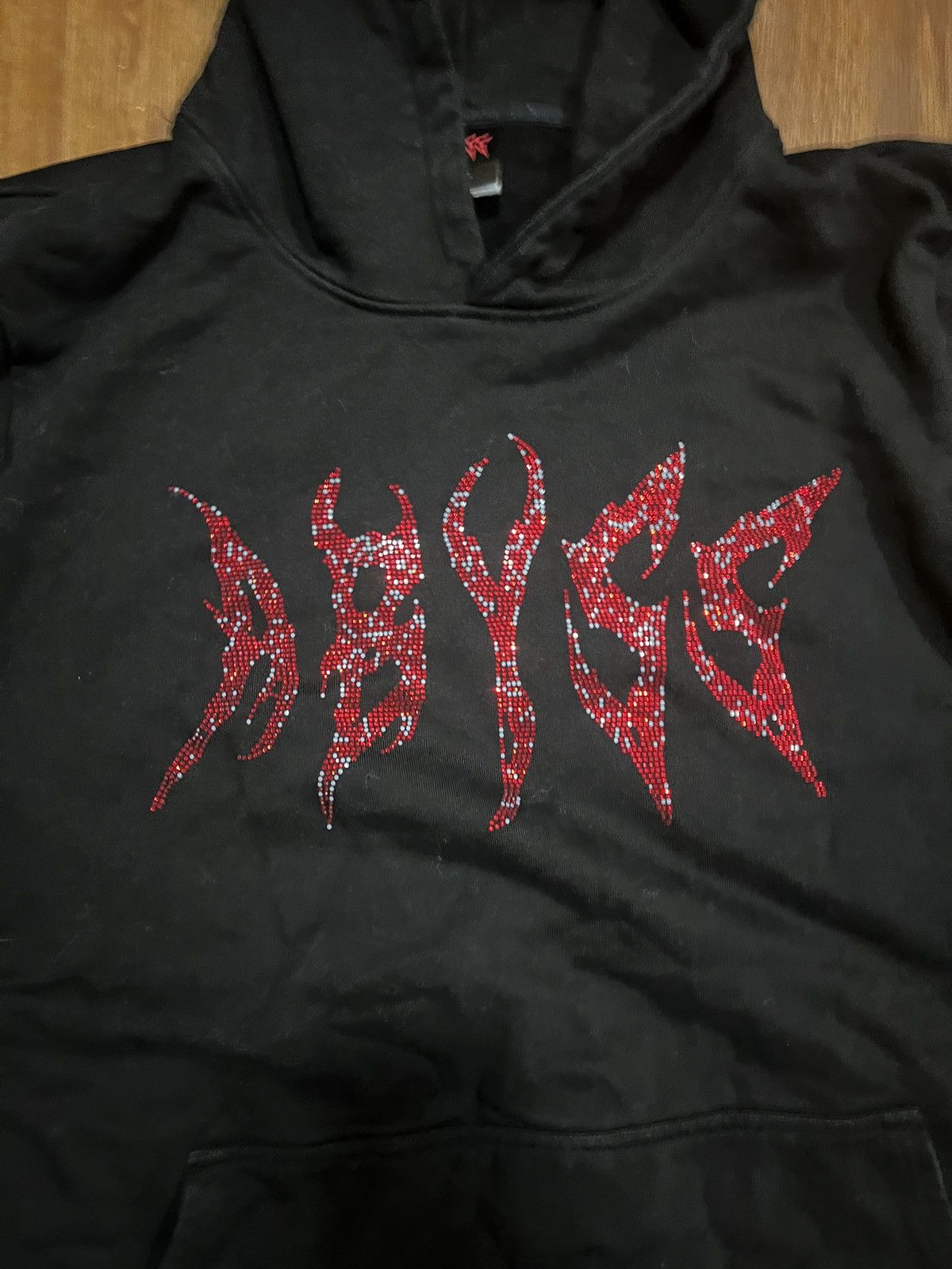 999 Club Abyss brand “Rhinestone Hoody” Size US XL / EU 56 / 4 - 6 Thumbnail