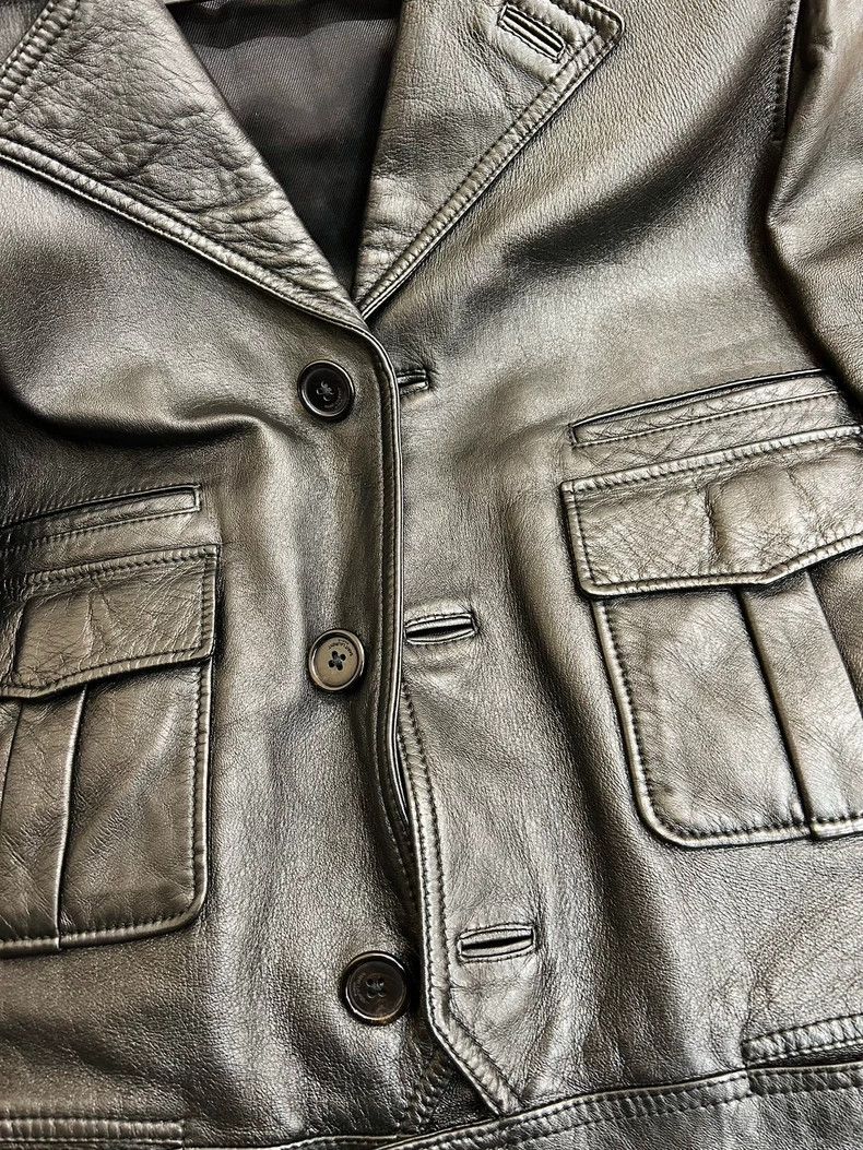 Yves Saint Laurent Saint Laurent 15fw goatskin Quinn jacket 2502-Nextarrow Size US S / EU 44-46 / 1 - 5 Thumbnail