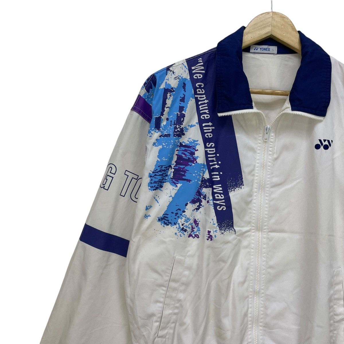 Sergio Tacchini × Vintage Vintage Yonex Light Jacket Size US M / EU 48-50 / 2 - 3 Thumbnail