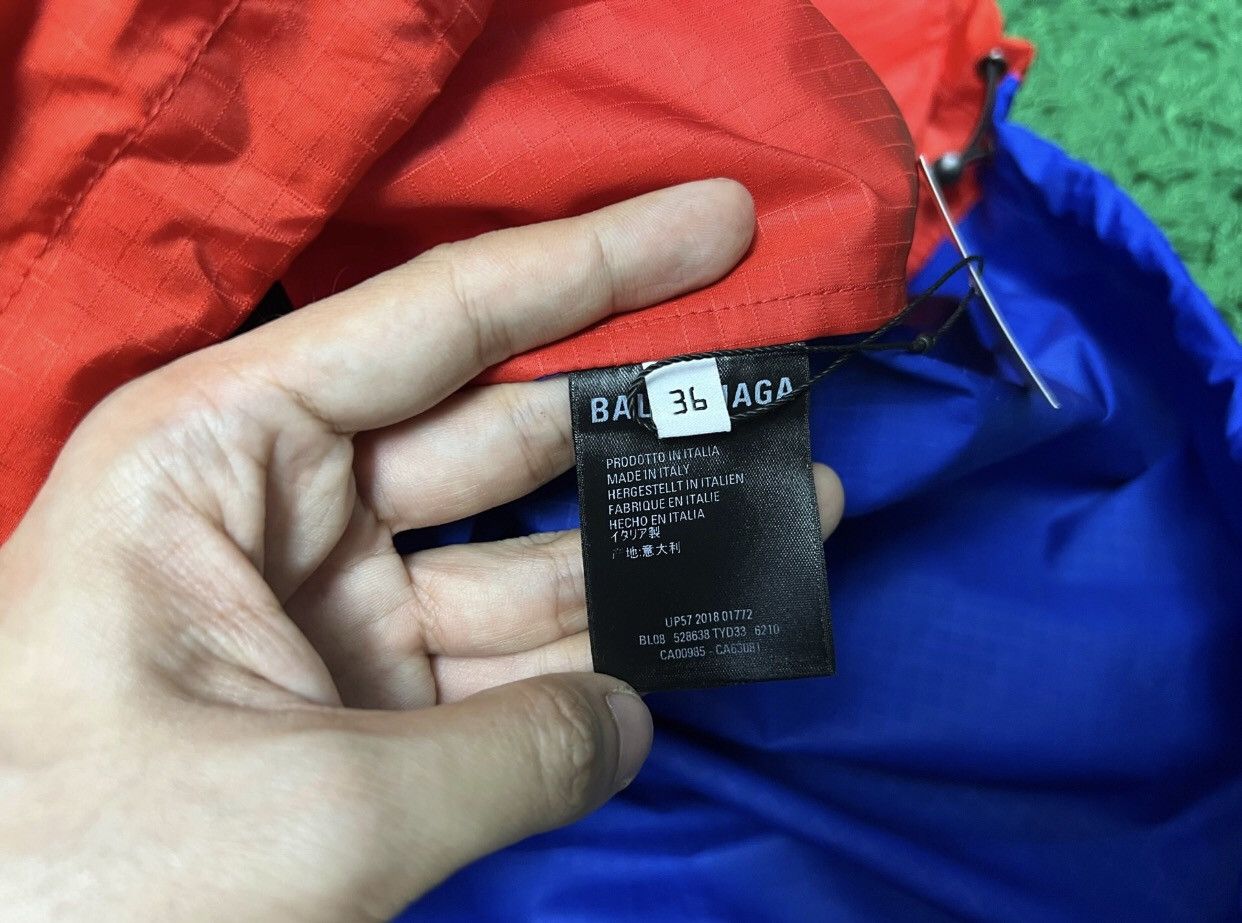 Balenciaga Balenciaga red and blue spliced assault suit2412-Nextarrow Size US S / EU 44-46 / 1 - 7 Thumbnail