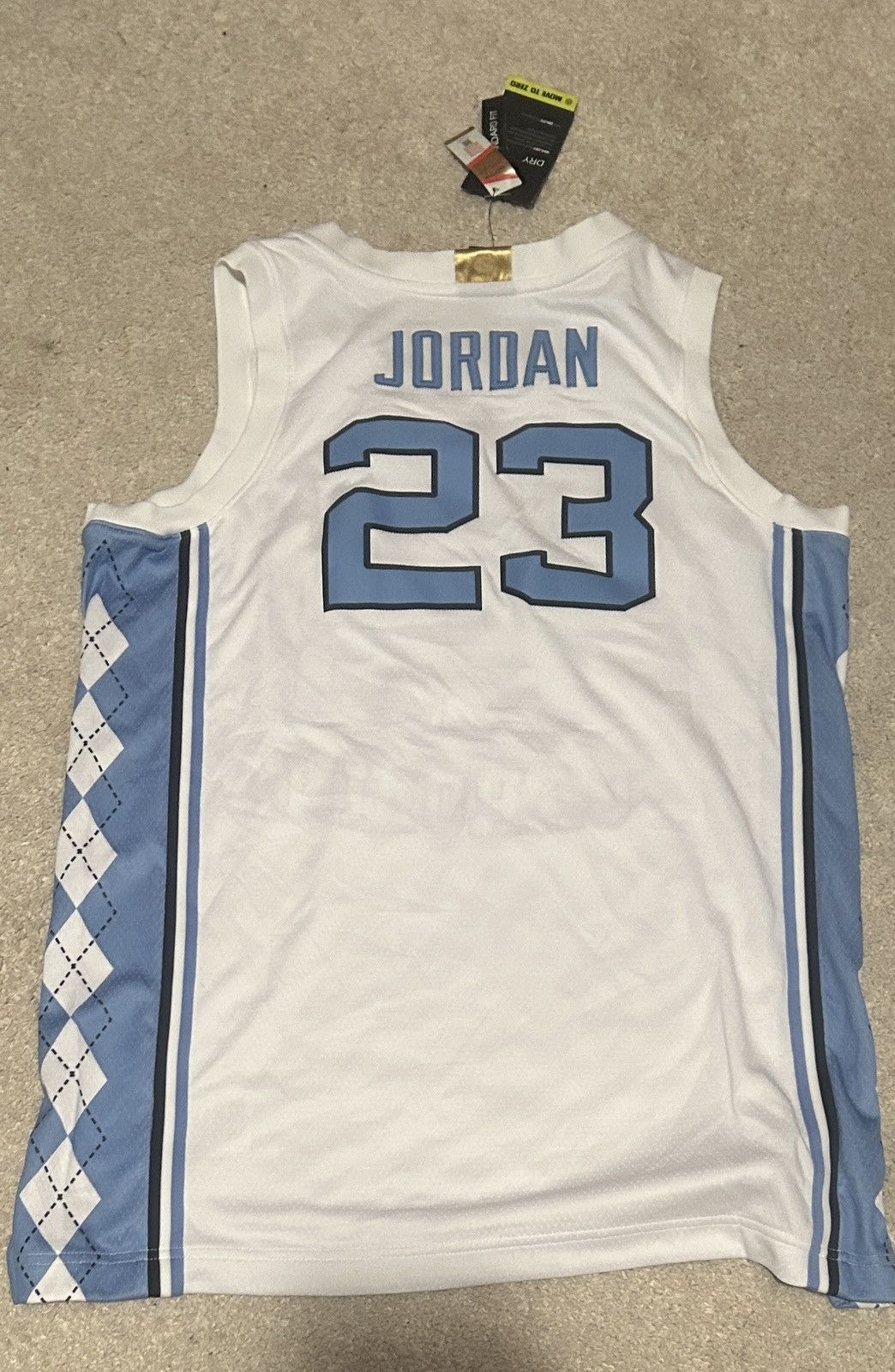 NBA Micheal Jordan UNC Jersey Size US M / EU 48-50 / 2 - 2 Thumbnail