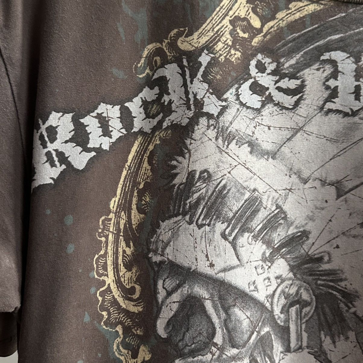 Affliction Vintage Rock & Rebellion Skull Affliction Style Brown Tee Size US L / EU 52-54 / 3 - 6 Thumbnail