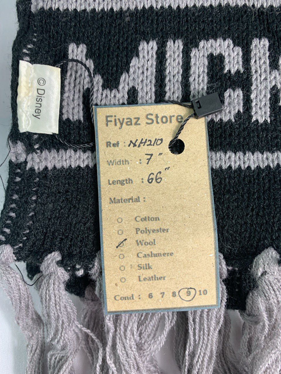 Disney Mickey Scarf / Muffler / Neckwear Size ONE SIZE - 6 Thumbnail