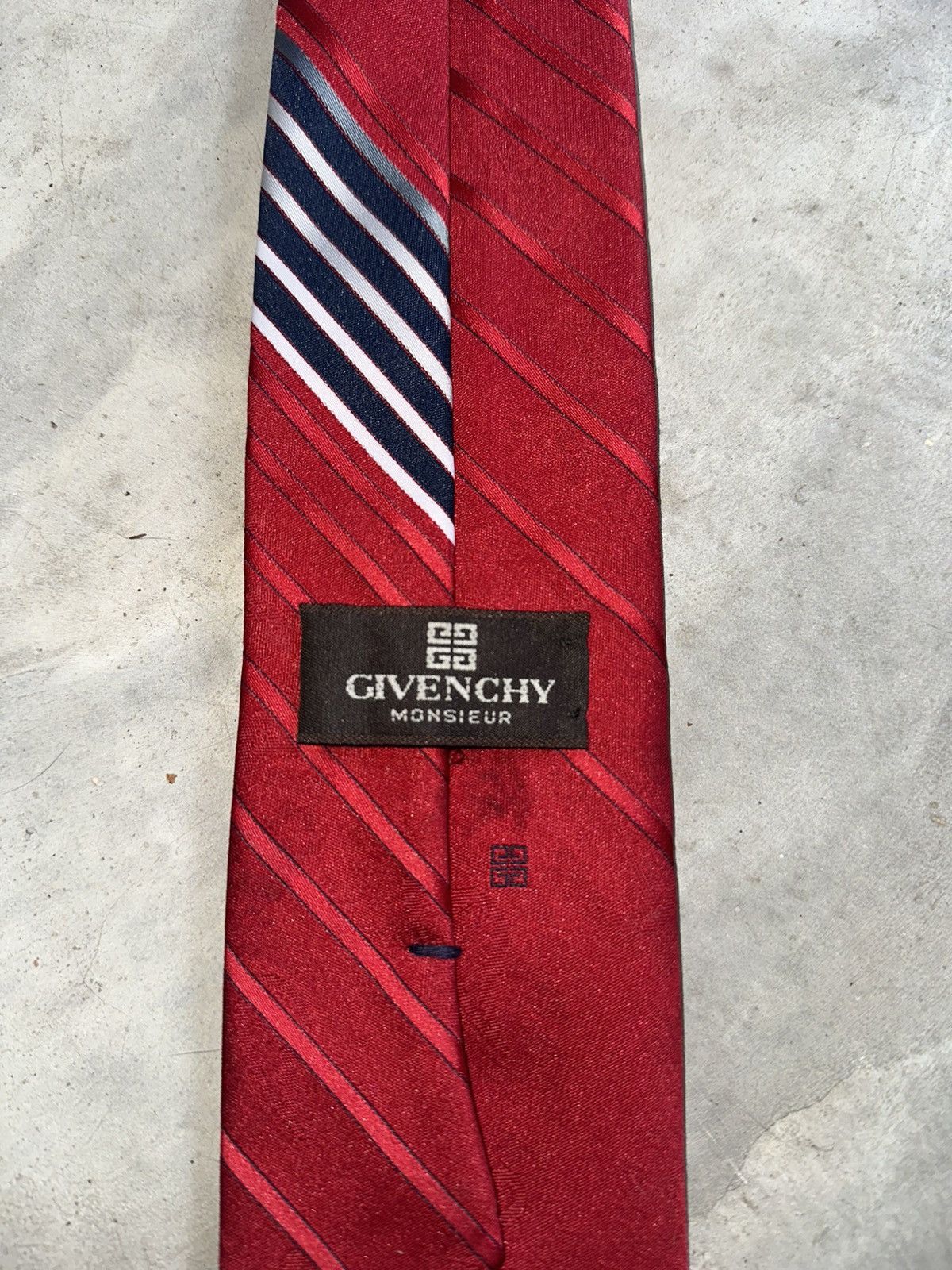 Designer Givenchy Monsieur Tie Size ONE SIZE - 4 Thumbnail