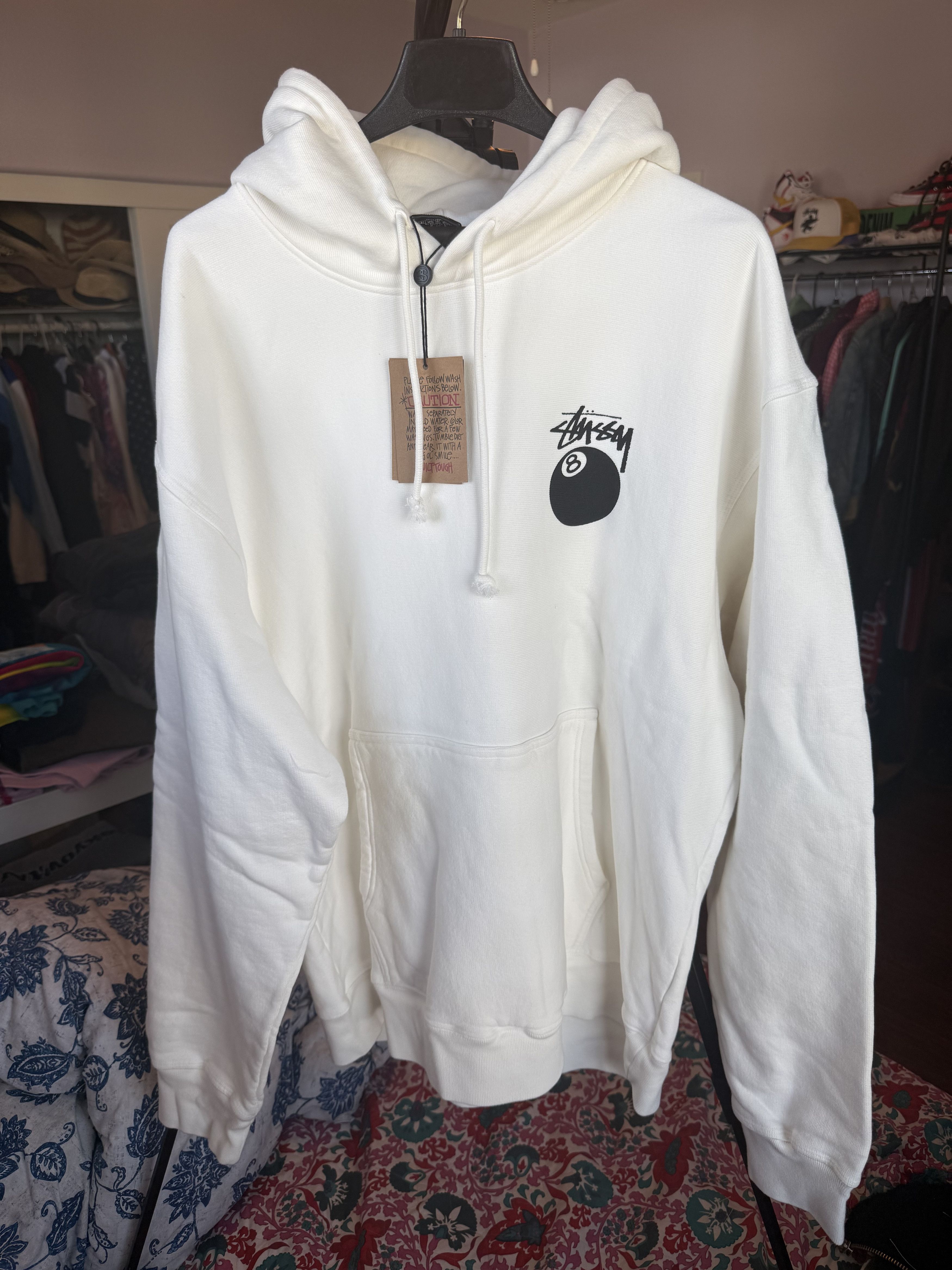 Stussy Stussy 8 Ball Zip Hoodie Pigment Dyed | Grailed