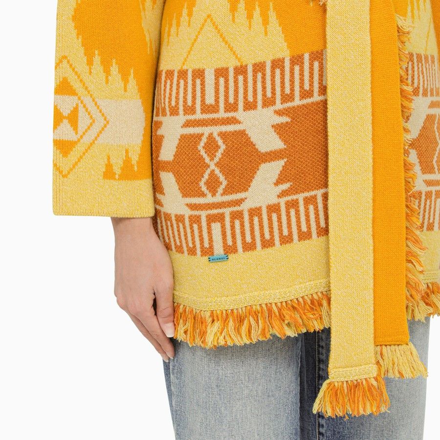 Alanui o1d2blof0724 Cardigan in Multicolor Size XS / US 0-2 / IT 36-38 - 4 Thumbnail