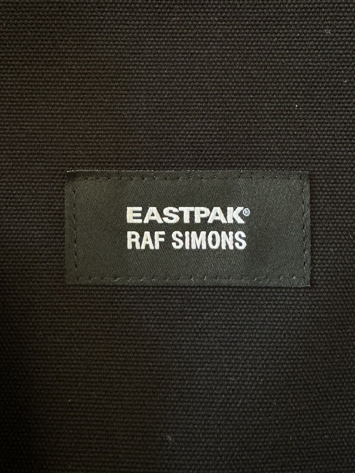 Raf Simons RAF SIMONS EASTPAK black beggar’s bag SS18 Size ONE SIZE - 7 Thumbnail