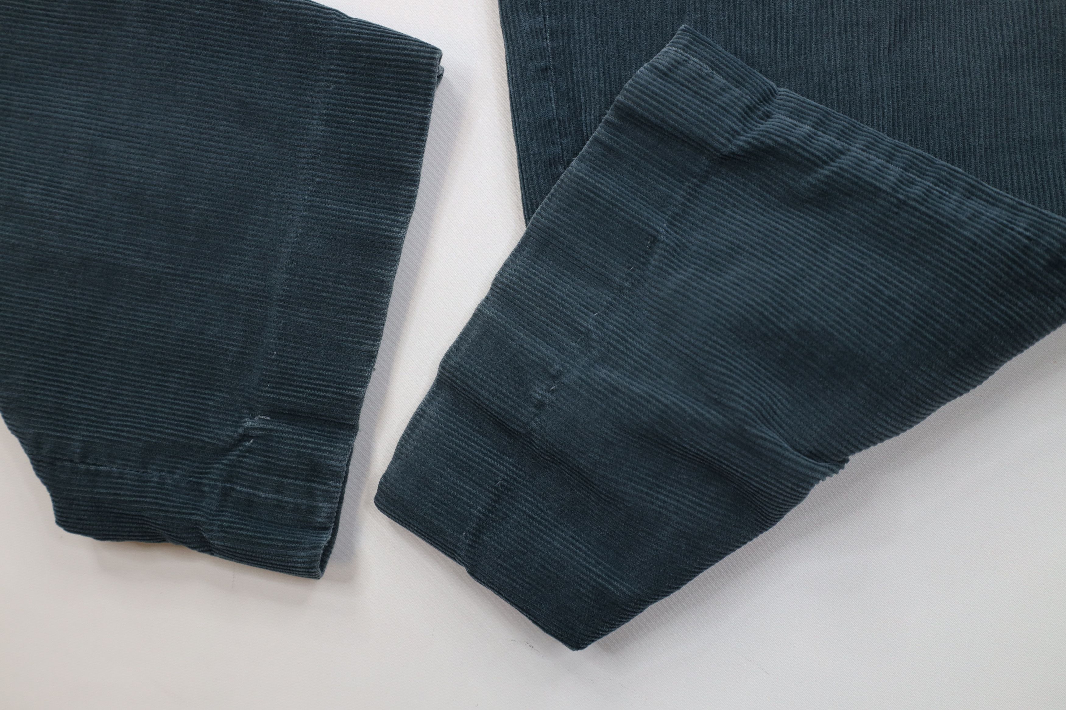 Vintage Vintage 70s Streetwear Wide Leg Corduroy Pants Green USA Size US 38 / EU 54 - 6 Thumbnail