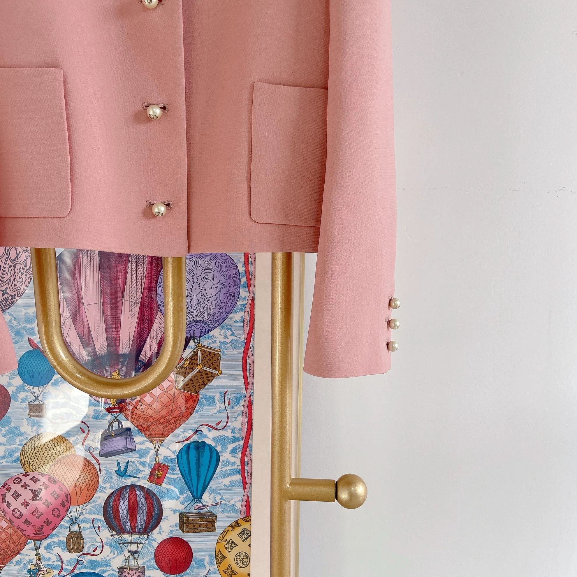 Dior Christian Dior pink blazer F38 Size S / US 4 / IT 40 - 4 Thumbnail