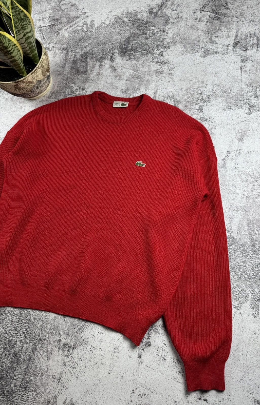 Lacoste Chemise Lacoste 5 Laine Wool France Acrylic Sweater Pullover Size US L / EU 52-54 / 3 - 3 Thumbnail