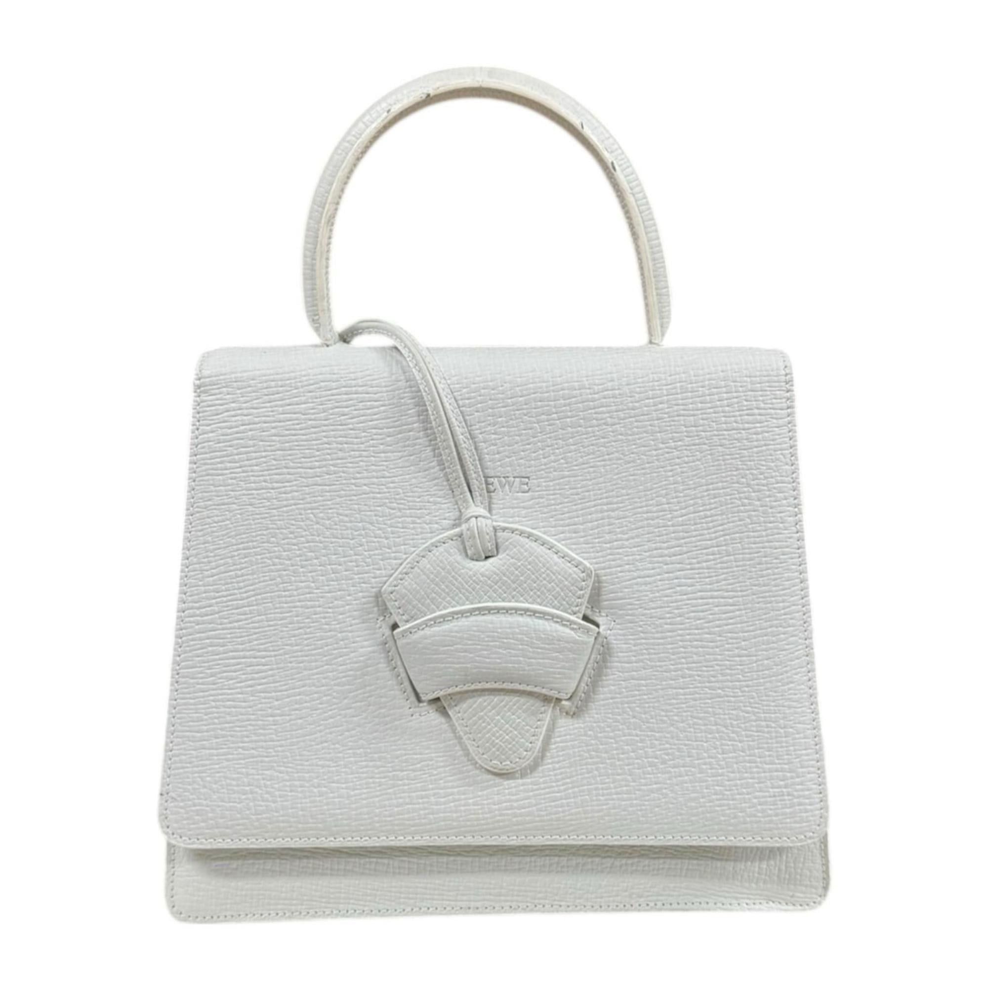 Loewe Pre-owned Loewe Barcelona handbag in white leather. Size ONE SIZE - 1 Thumbnail