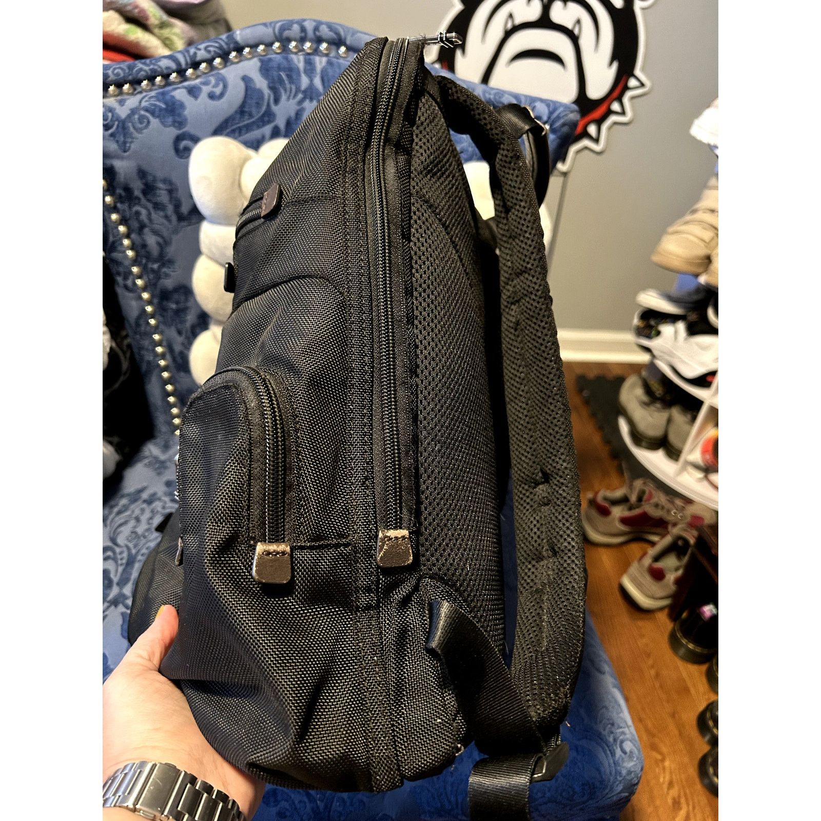 Tumi Alpha Bravo Knox Hickory Nylon Backpack