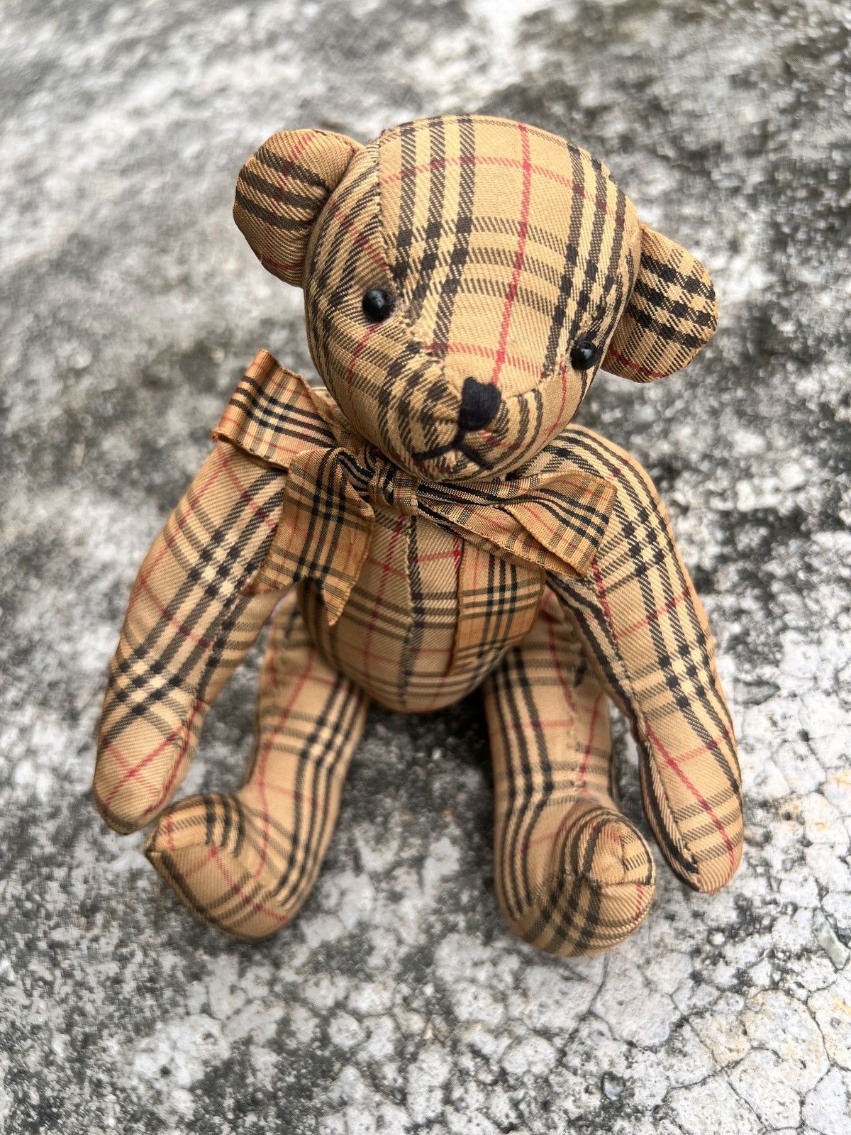 Burberry Vtg Burberrys Nova Checked Plush Teddy Bear Size ONE SIZE - 2 Thumbnail
