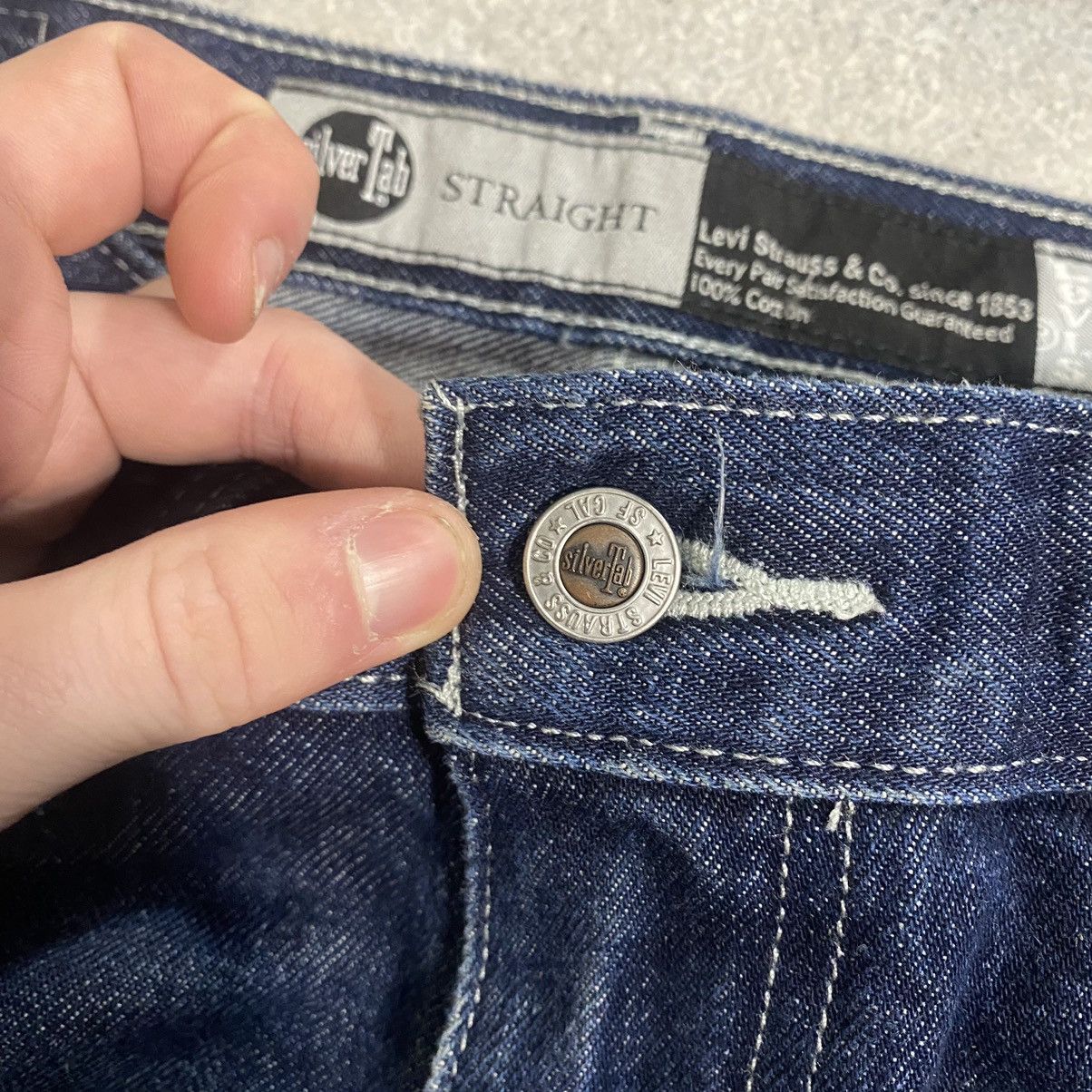 Levi's Vintage Levis Denim Jeans SliverTab Baggy Size US 31 - 10 Thumbnail