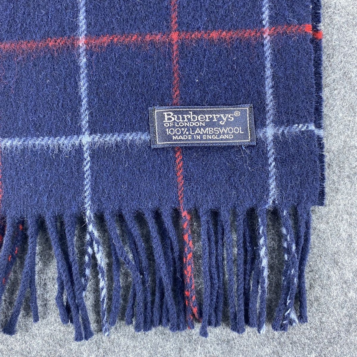 Burberry × Vintage Burberrys Scarf # Muffler # Neckwear # D574 Size ONE SIZE - 3 Thumbnail