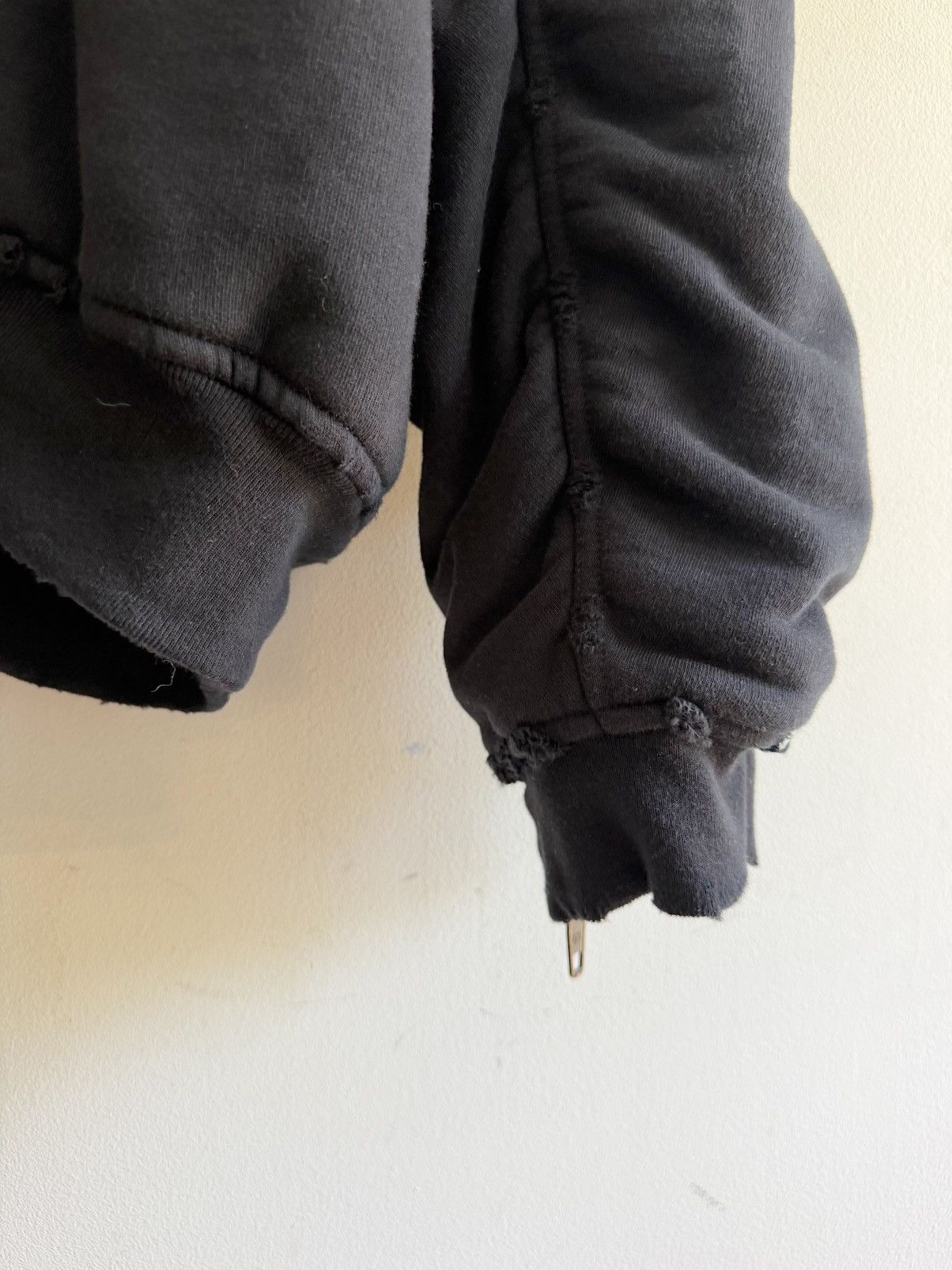 Balenciaga Winter 22 Bomber Zip Up Hoodie Jacket (M) Size US M / EU 48-50 / 2 - 16 Thumbnail