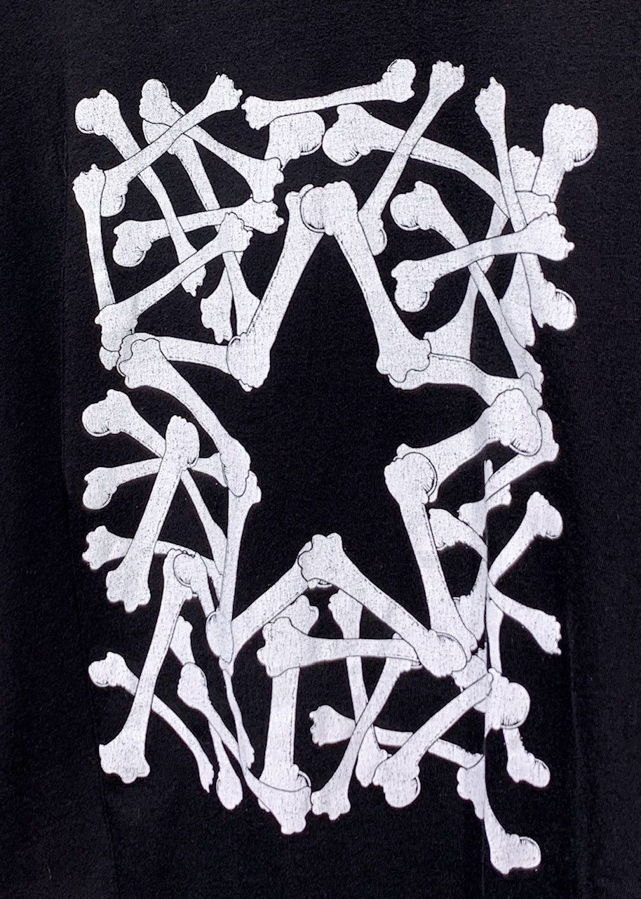 Amiri Amiri Black Bone Star Printed T-shirt Size US M / EU 48-50 / 2 - 4 Thumbnail
