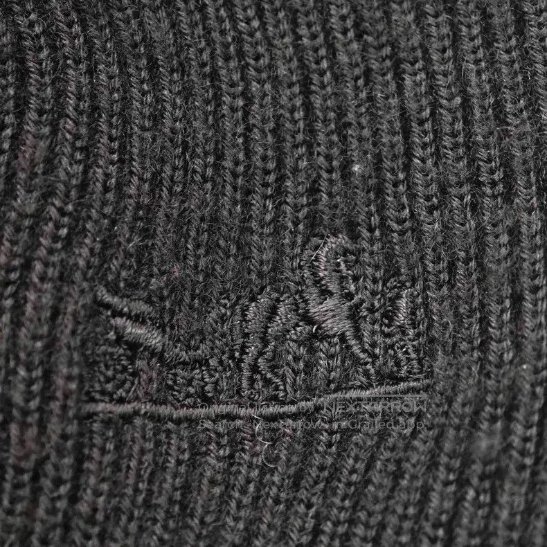 Hermes Hermes Black embroidered horse logo half wool sweater Size XS / US 0-2 / IT 36-38 - 8 Thumbnail