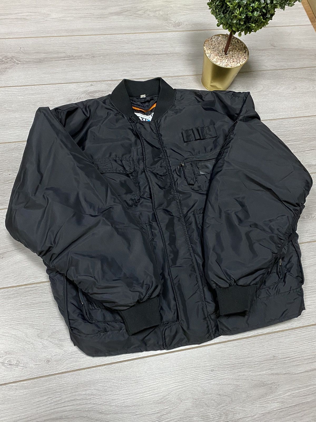 Vintage Ma1 Flyer military Vintage Bomber Jacket double side Size US XL / EU 56 / 4 - 5 Thumbnail