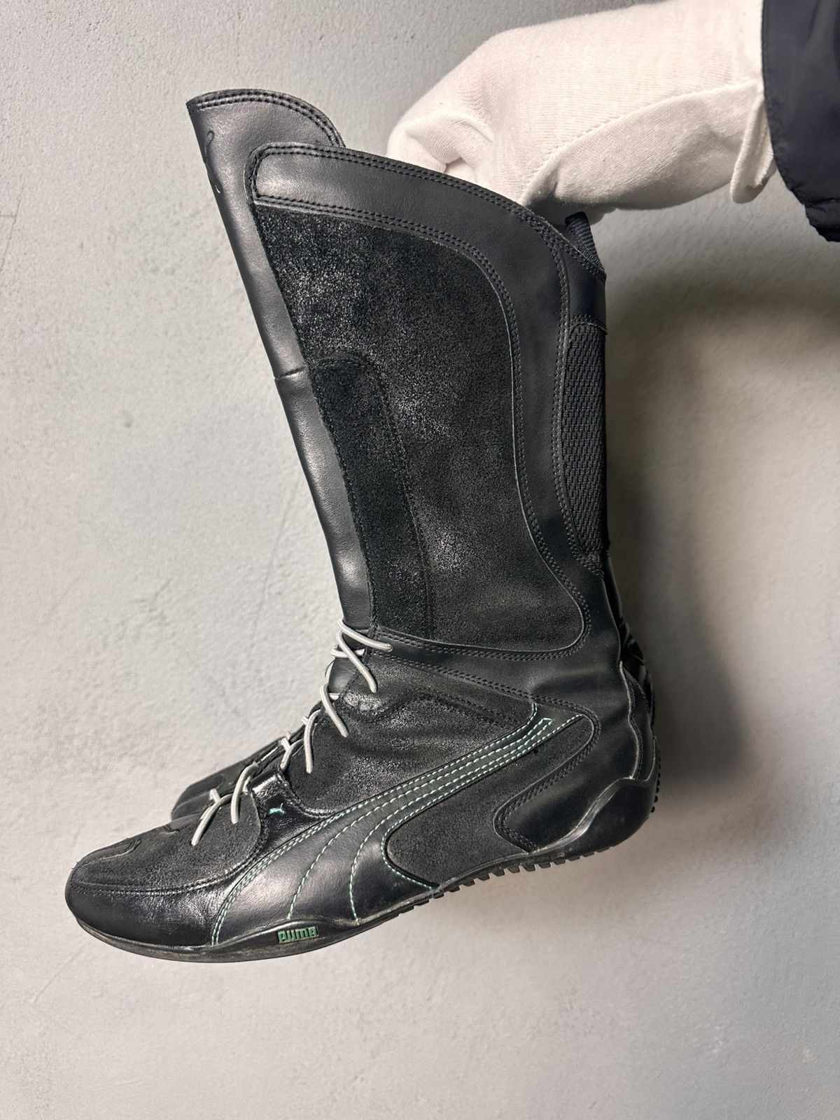 Puma ロンドントレイル ロングブーツ y2K Puma × Vintage Crazy Puma Y2K Hi Top Sneakers Boxing Shoes Boots