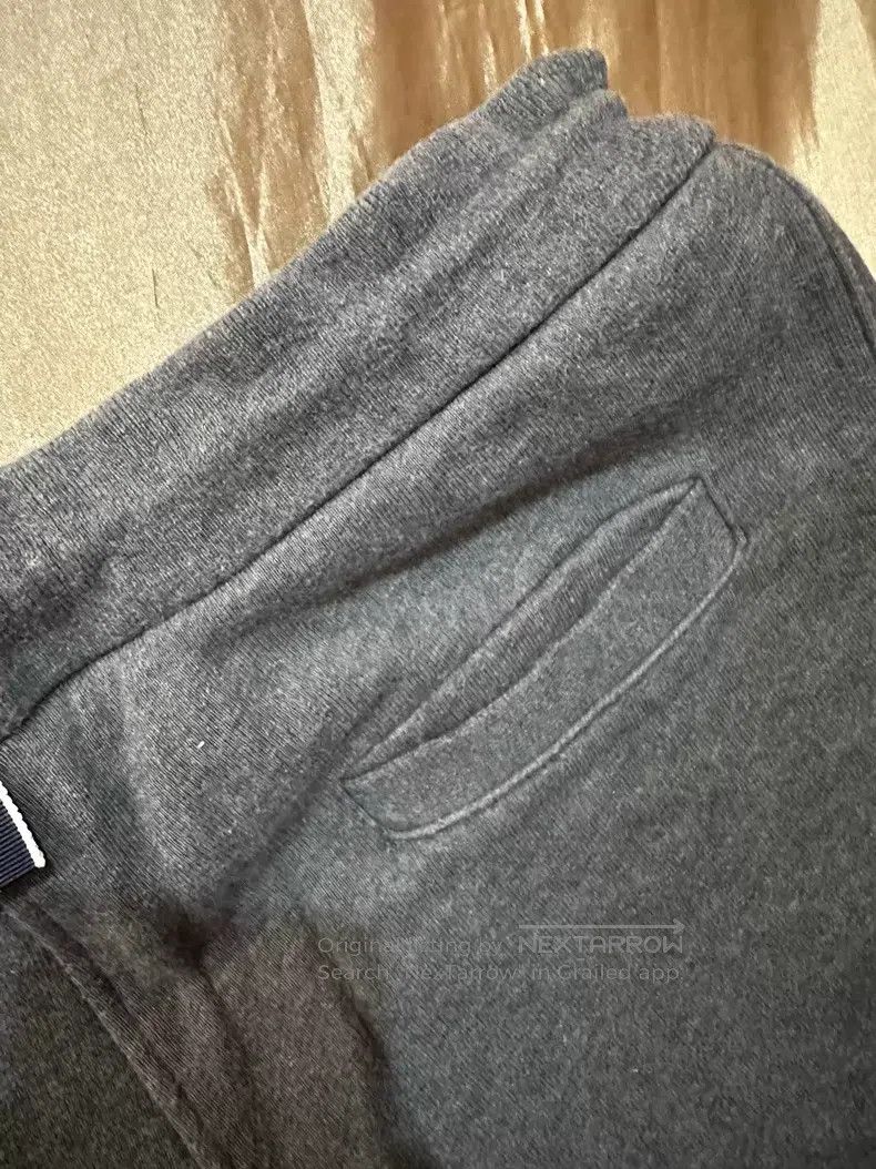 Thom Browne Thom Browne size 3 Gray classic four-striped pants Size US 34 / EU 50 - 5 Thumbnail