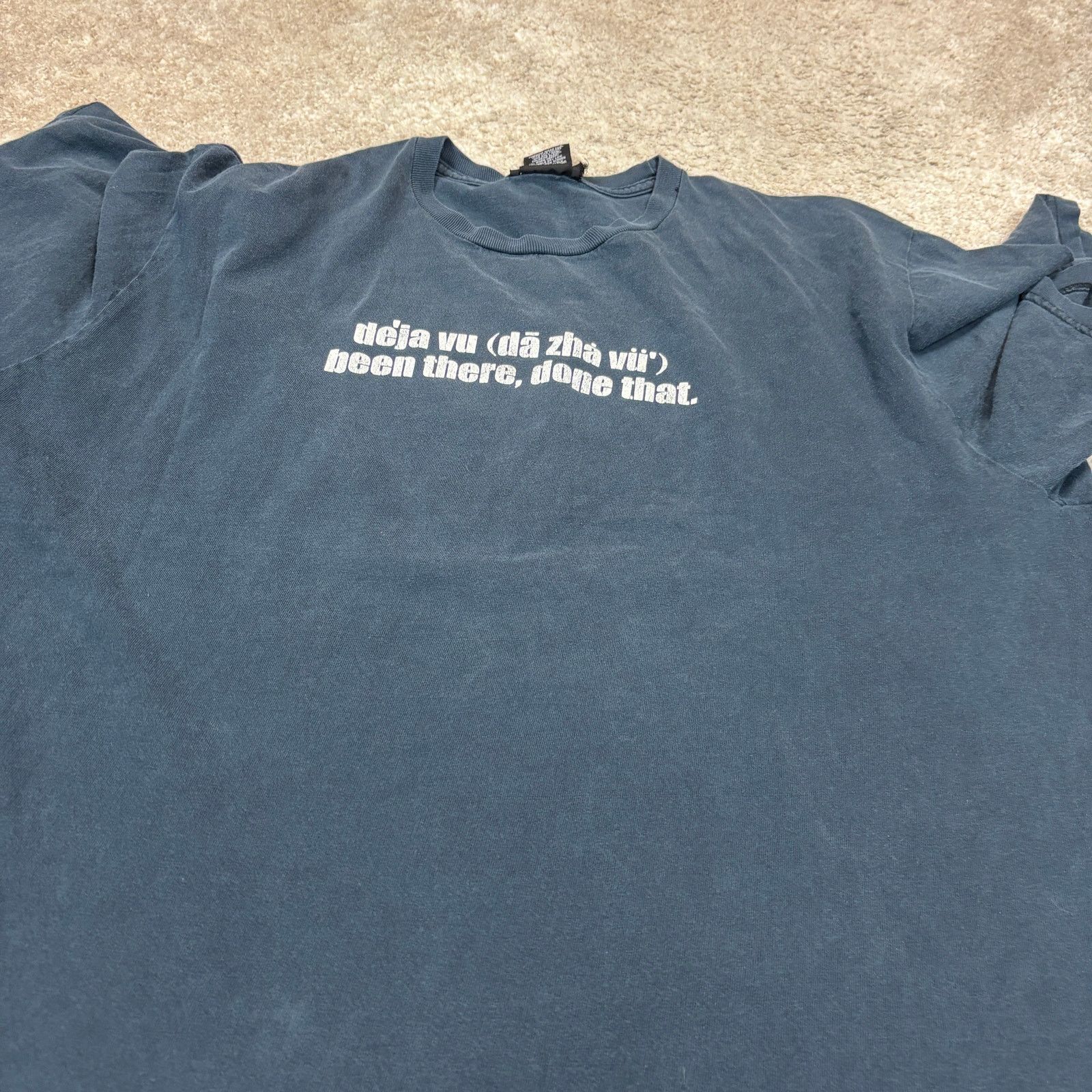 Vintage Vintage Y2K No Boundaries Deja Vu Shirt Men's XL Skater Size US XL / EU 56 / 4 - 10 Thumbnail