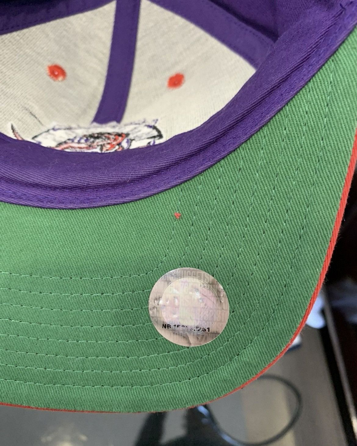 NBA 80’s Adidas Toronto Raptors Purple Cap Hat Size ONE SIZE - 4 Thumbnail