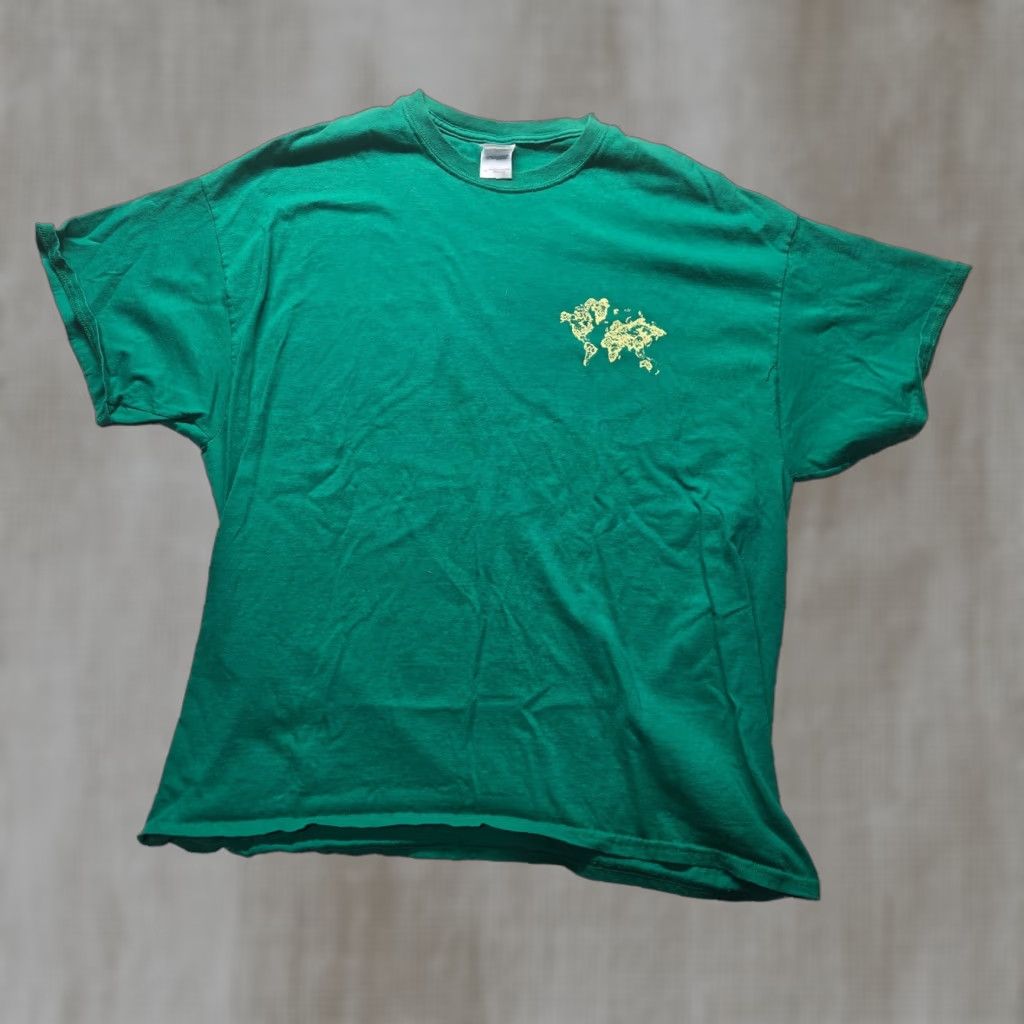Vintage Go And Make Disciples Of All Nations Mathews 28:19 Tee T-Shirt Adult Men's 2XL Shirt Green Size US XXL / EU 58 / 5 - 1 Thumbnail