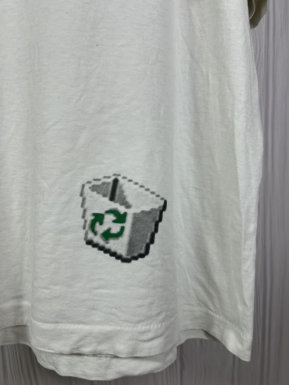 Microsoft Rare Vintage 90s Microsoft Recycle Bin Windows 95 T-Shirt XL Size US XL / EU 56 / 4 - 5 Thumbnail