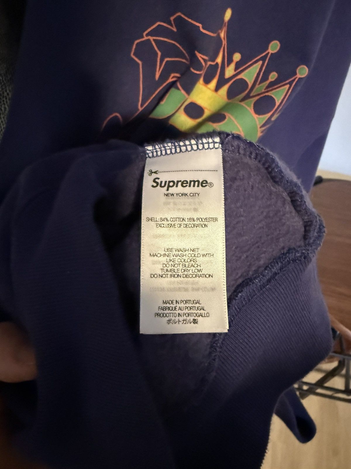 Supreme New World Order Hooded Sweatshirt Size US L / EU 52-54 / 3 - 6 Thumbnail