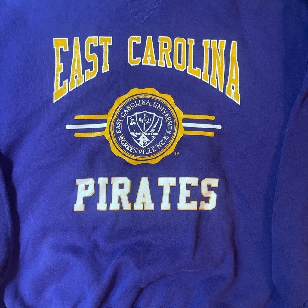 Russell Athletic East Carolina Russel Athletic Vtg Crewneck Sweater size XL Size US XL / EU 56 / 4 - 3 Thumbnail