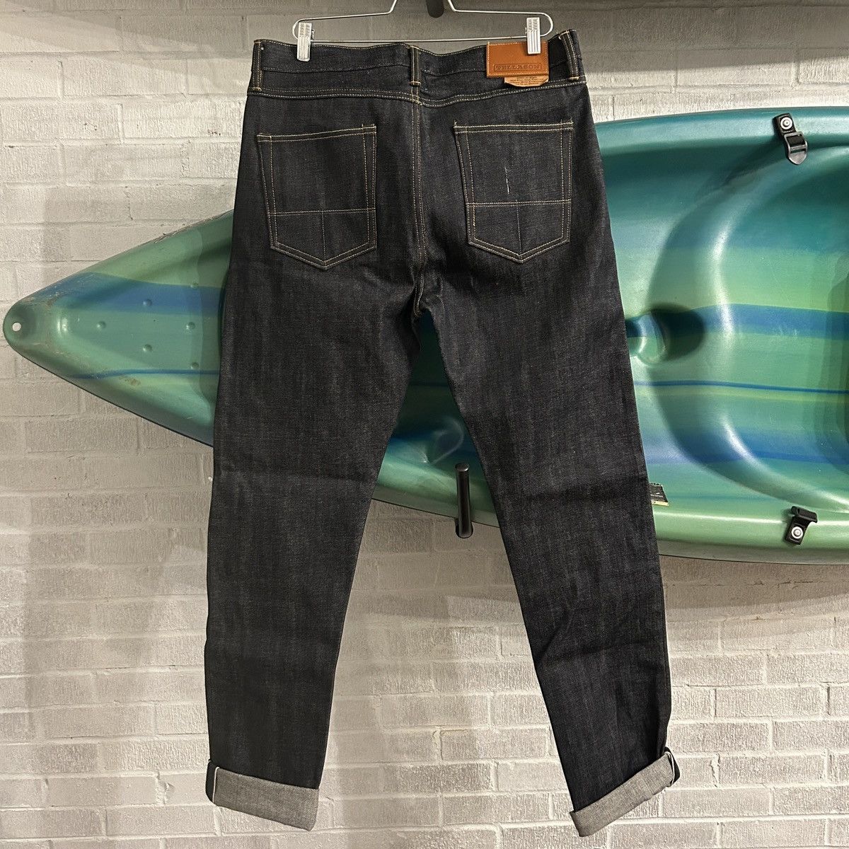 Tellason Tellason Is Elgin Mid Rise Slim Tapered Selvedge Jeans Size US 34 / EU 50 - 5 Thumbnail