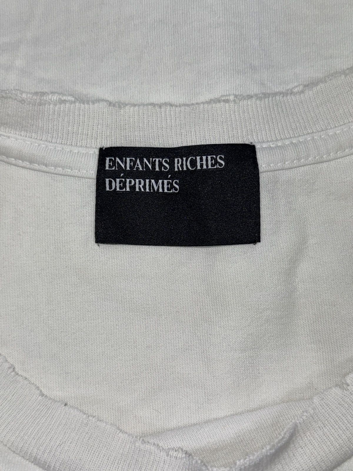 Enfants Riches Deprimes LOGO PRINT DISTRESSED T-SHIRT Size US XL / EU 56 / 4 - 3 Thumbnail
