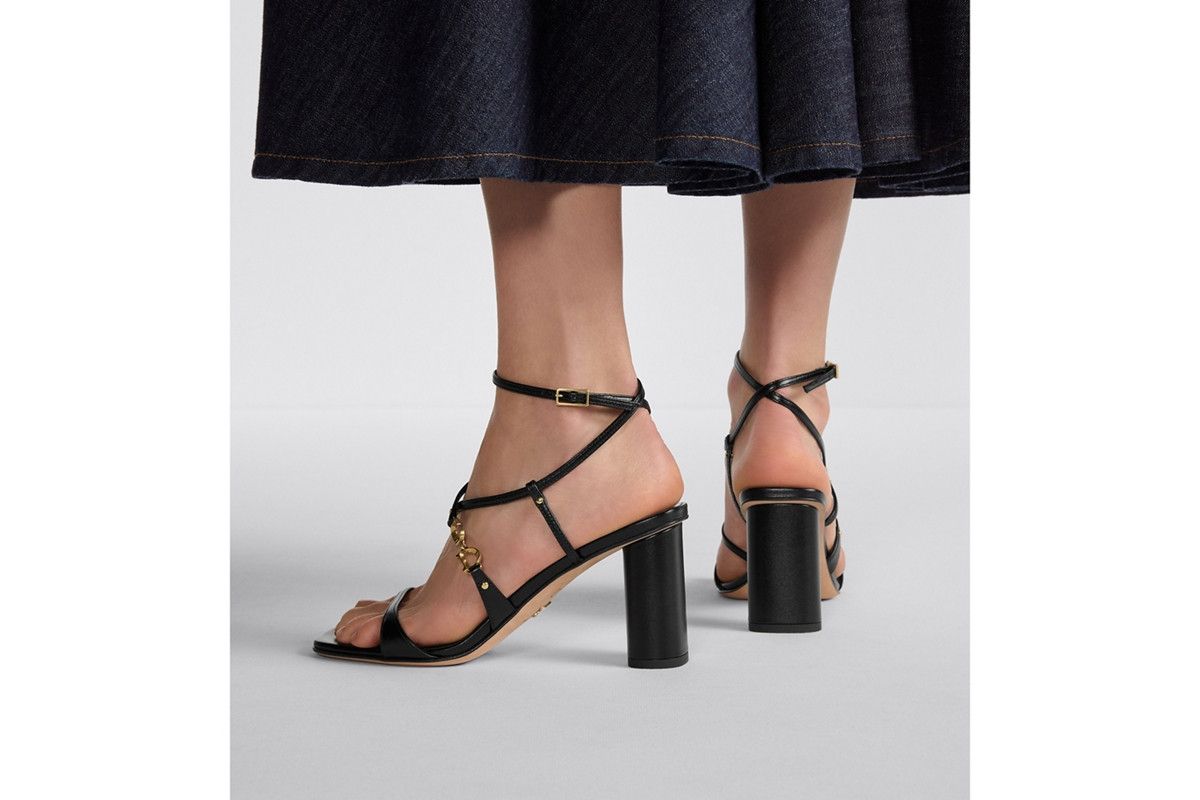 Dior o1w1db10326 Cest Dior Heeled Sandal in Black Size US 5 / IT 35 - 8 Thumbnail