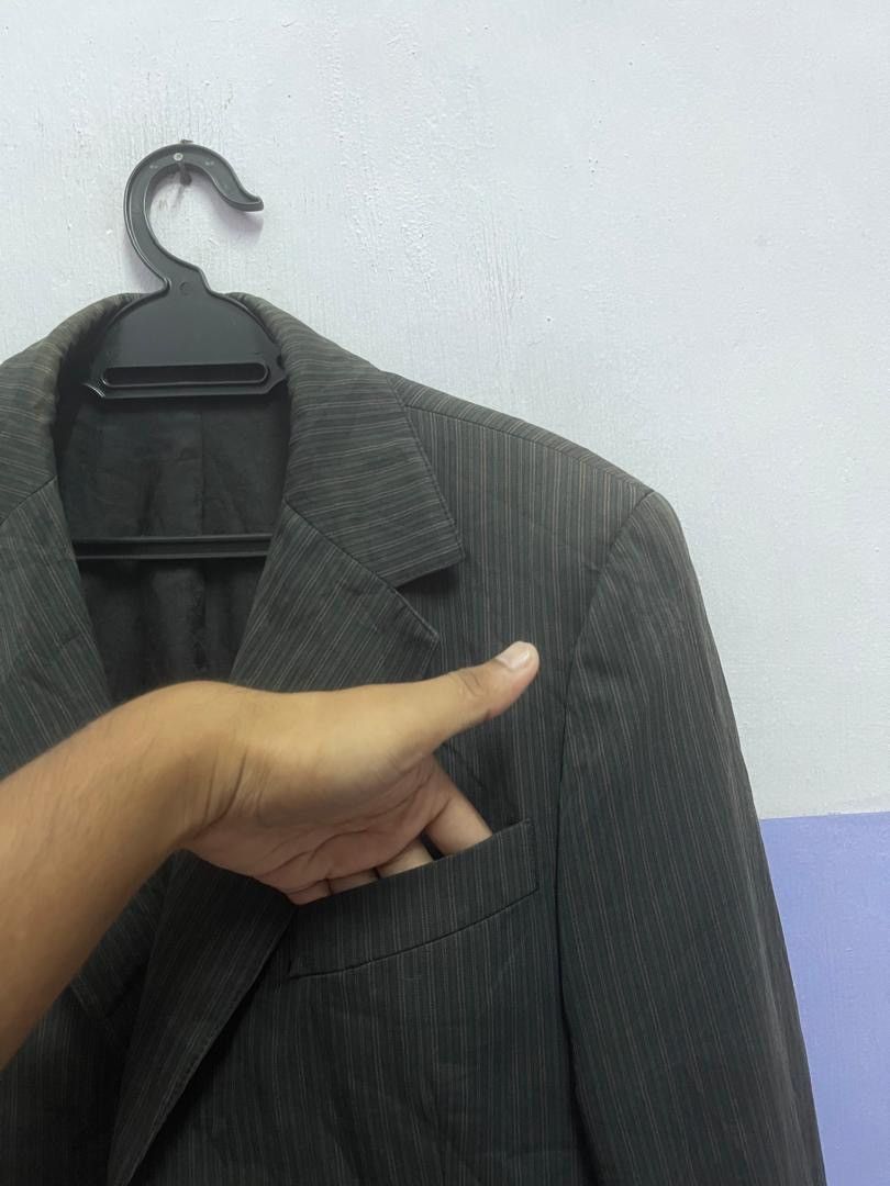 Dolce & Gabbana Dolce Gabbana Stripe Sun Faded Casual Blazer Size US M / EU 48-50 / 2 - 4 Thumbnail