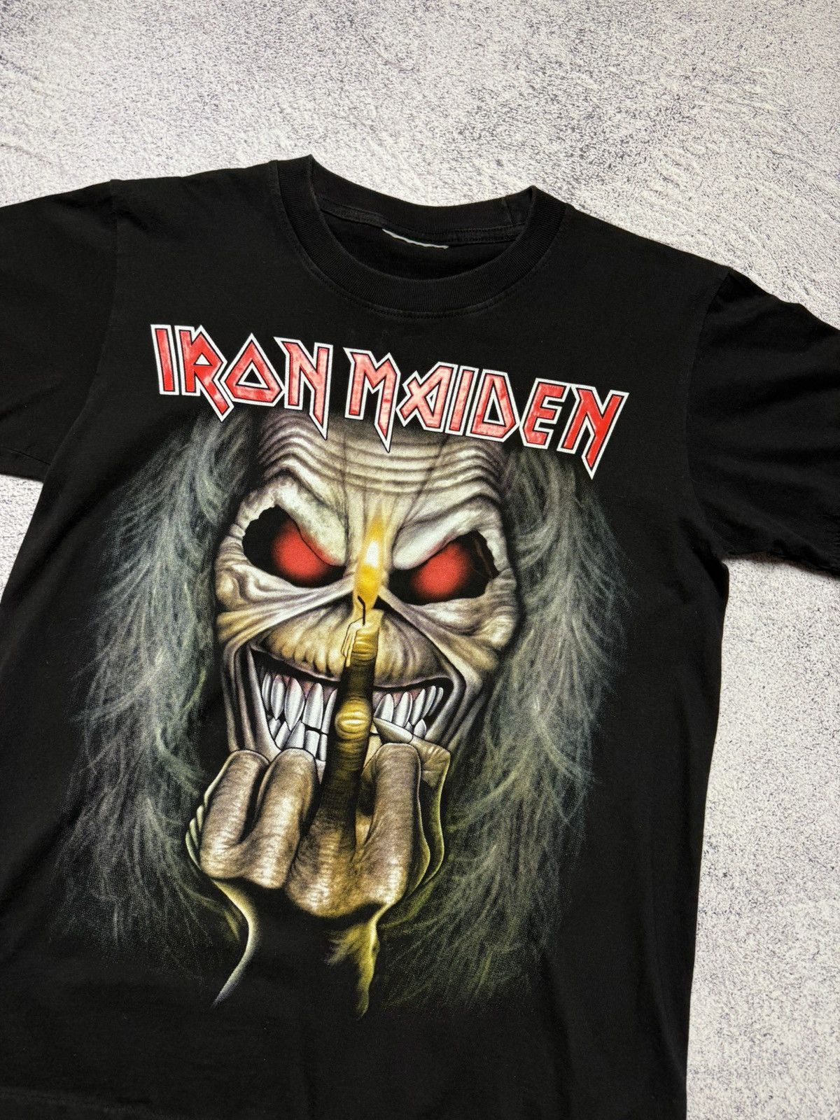 Band Tees Vintage 90s Iron Maiden T-shirt Best Of The Beast Heavy Rock Size US M / EU 48-50 / 2 - 4 Thumbnail