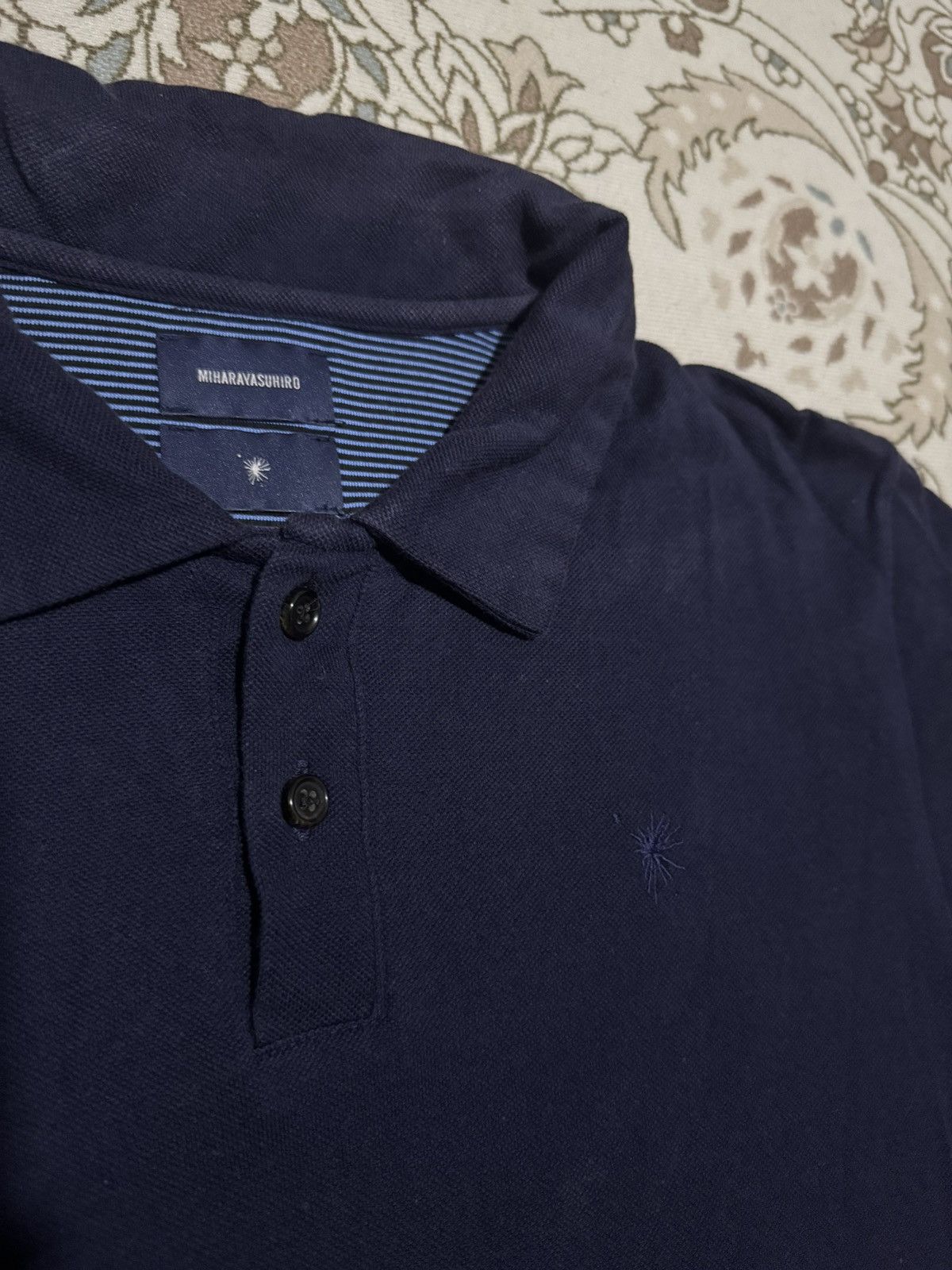 Maison MIHARA YASUHIRO OG Miharayasuhiro Patchwork Small Logo Polo Shirt Size US S / EU 44-46 / 1 - 4 Thumbnail