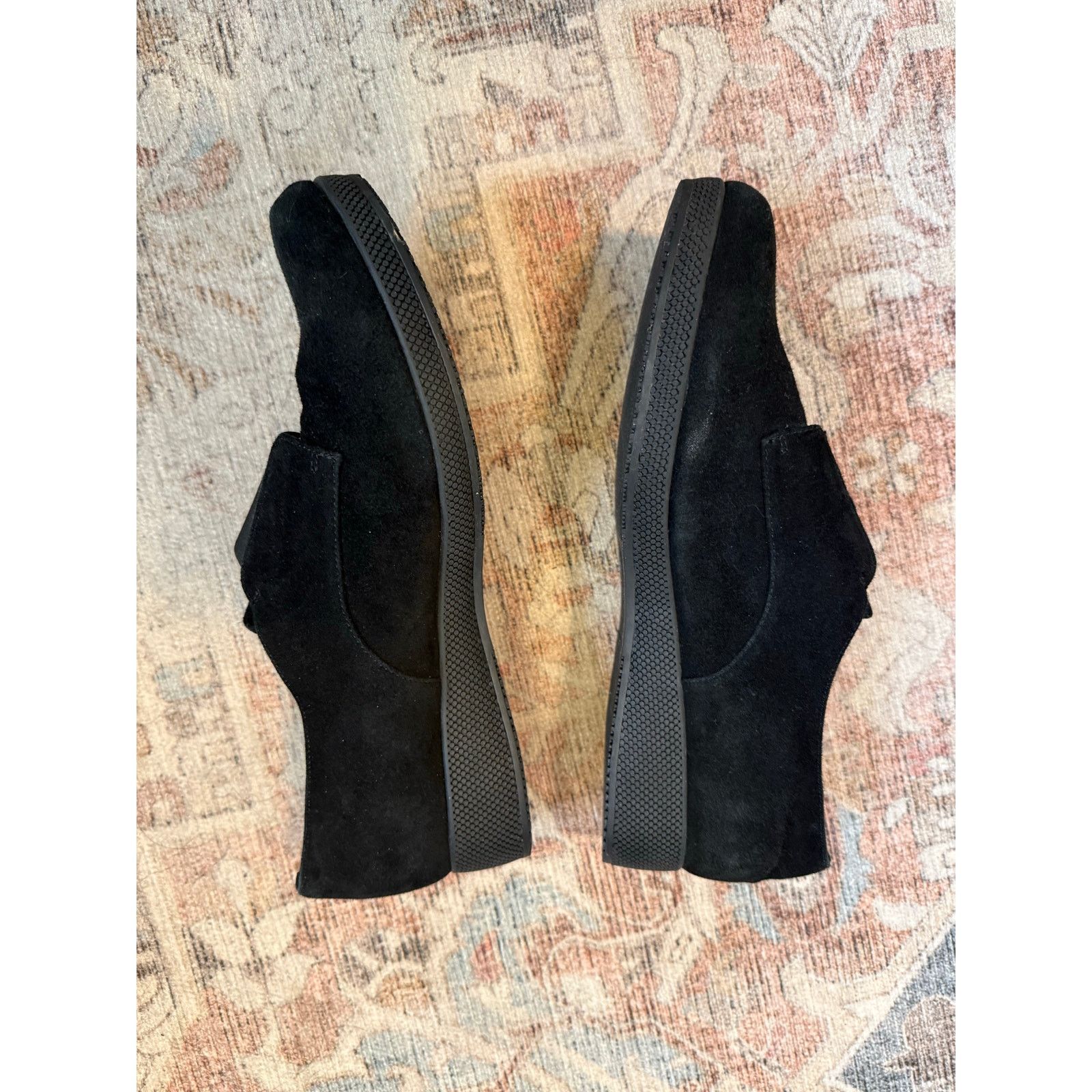 VANELI VANELi Sport Black Slip-On Leather Loafers, Sz 9.5 Size US 9.5 / IT 39.5 - 5 Thumbnail