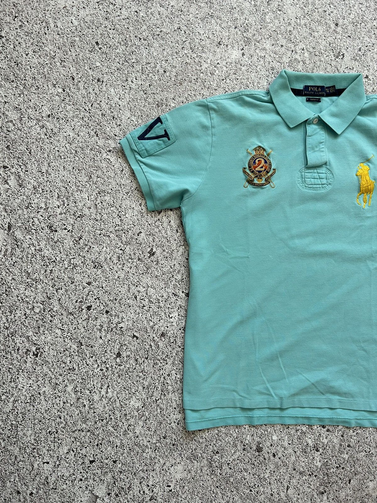 Polo Ralph Lauren × RRL Ralph Lauren × Rugby Ralph Lauren Vintage Polo Ralph Lauren Country Riders Polo T-Shirt Size US XL / EU 56 / 4 - 4 Thumbnail