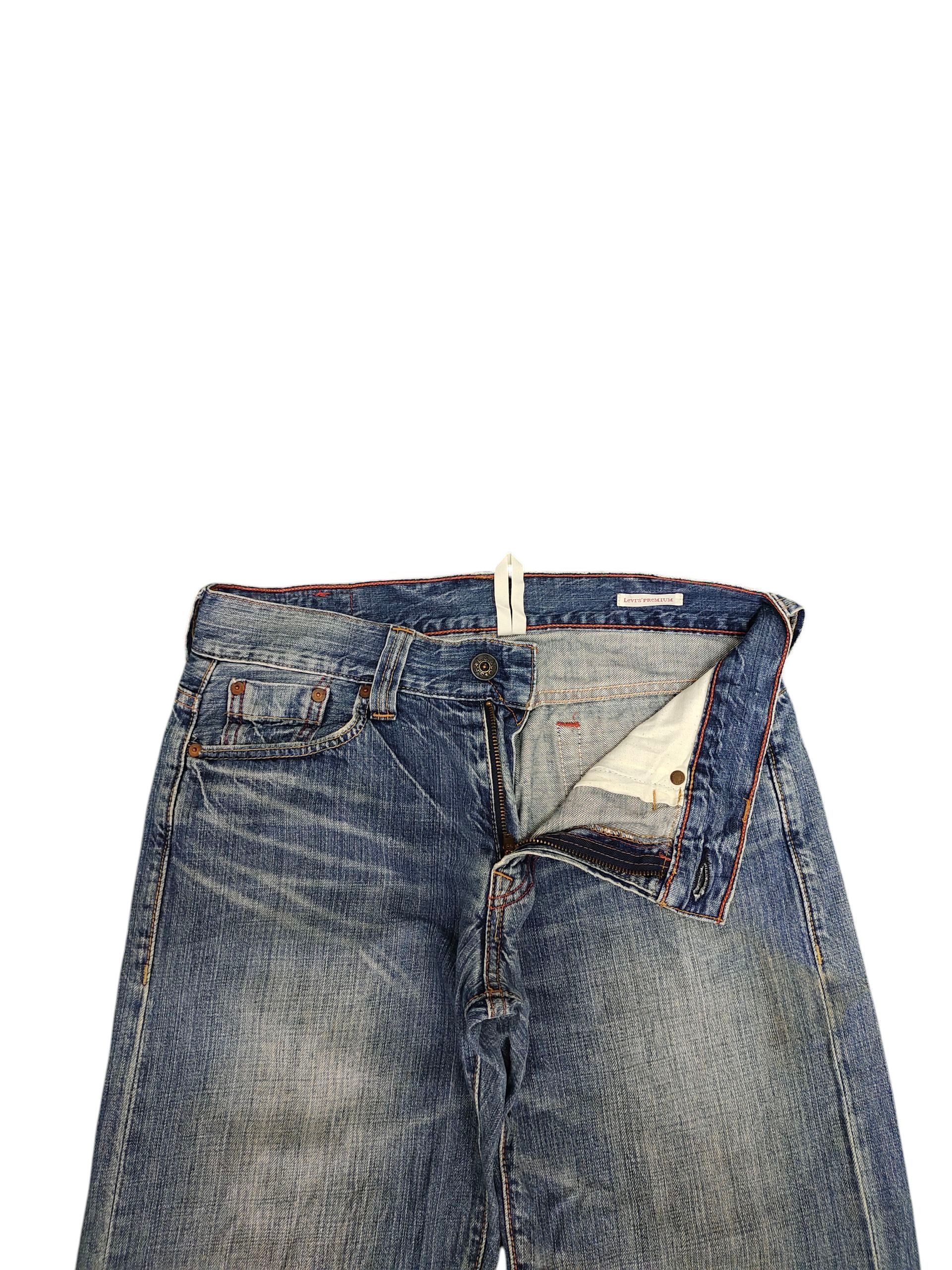 Kapital Vintage Y2k Levis Clawmark Distress Faded Denim Jeans Size US 30 / EU 46 - 7 Thumbnail