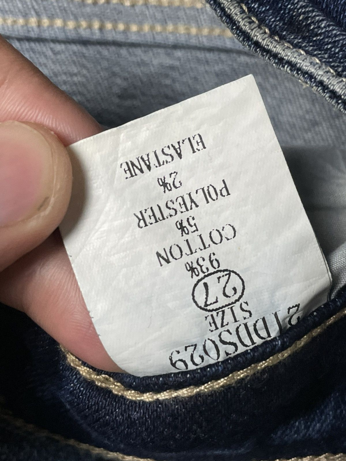 Japanese Brand × Vintage Hysteric Glamour x MaxSmile Jeans with Lace (90) Size 27" / US 4 / IT 40 - 9 Thumbnail