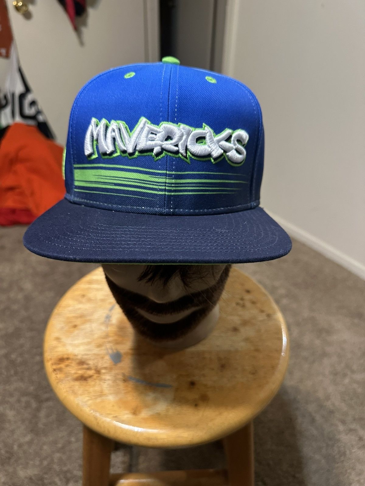 NBA Vintage NBA Dallas Mavericks “triple green” hat 00s Size ONE SIZE - 2 Thumbnail