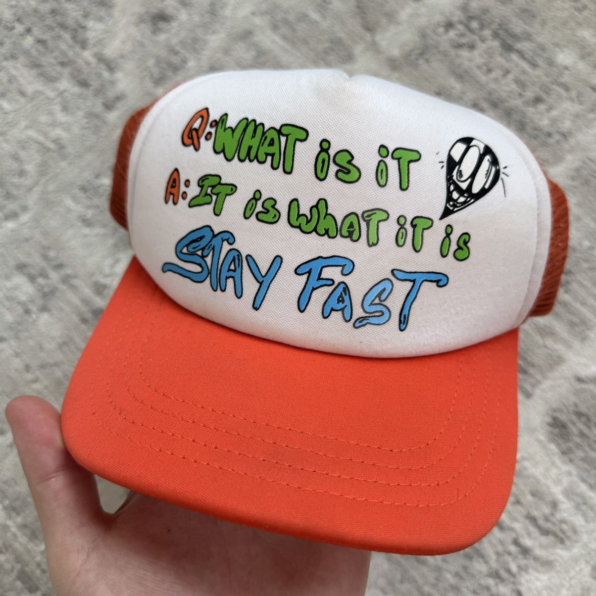 Chrome Hearts Matty boy question trucker hat Size ONE SIZE - 3 Thumbnail