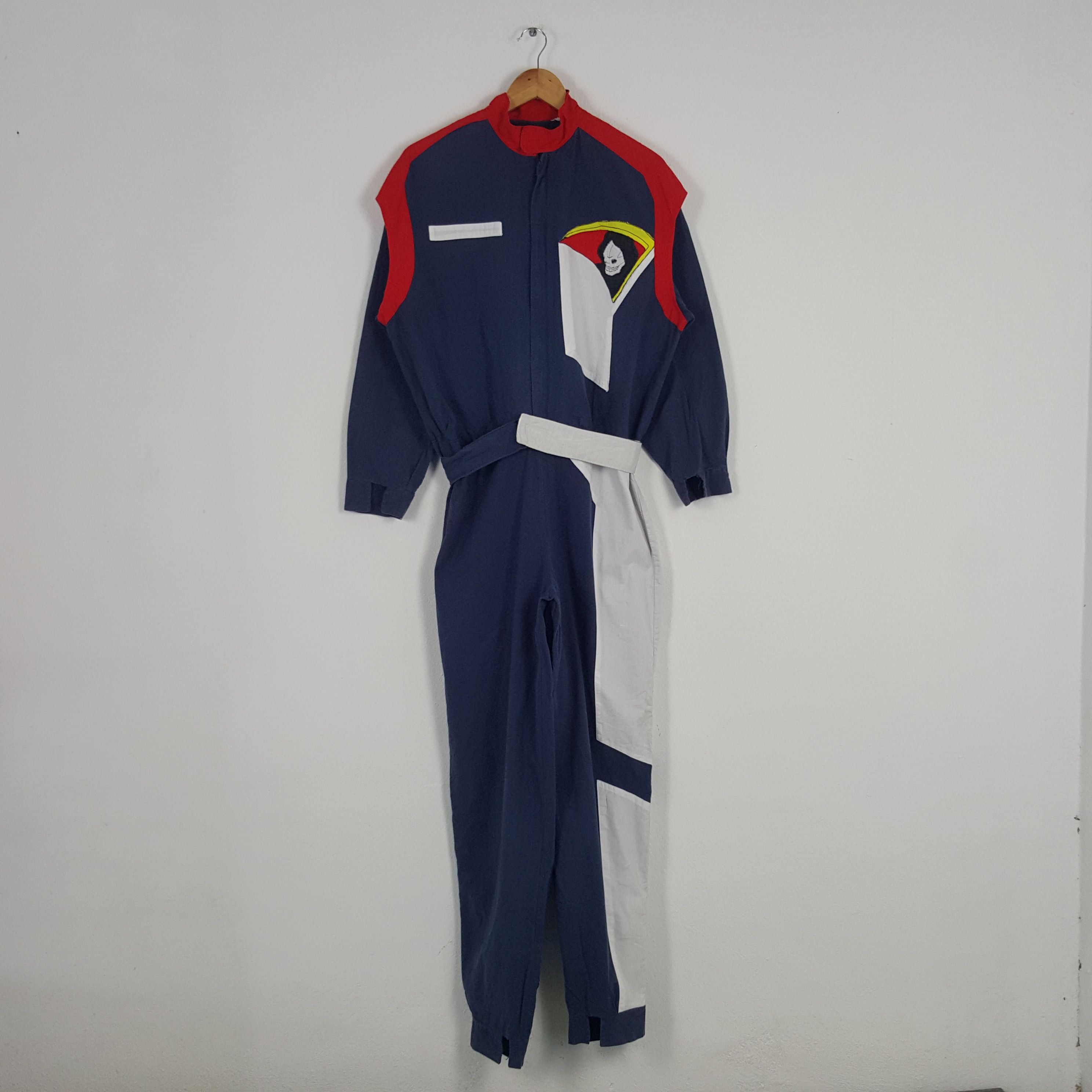 Japanese Brand × Vintage Vintage Skulls Horror Japanese Cosplay Coverall Jacket Size US L / EU 52-54 / 3 - 1 Thumbnail