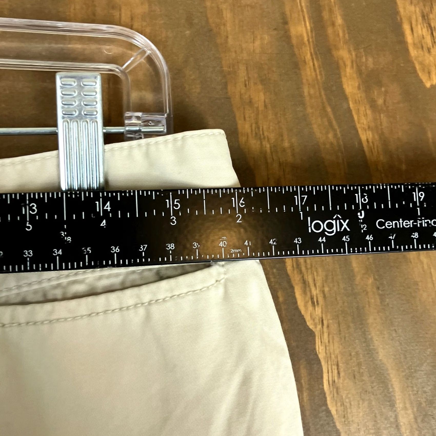 Eddie Bauer Eddie Bauer Womens Pants Tan Mid Rise Vashon Fit Capri 100% Cotton 8 Size 24" / US 00 / IT 34 - 7 Thumbnail