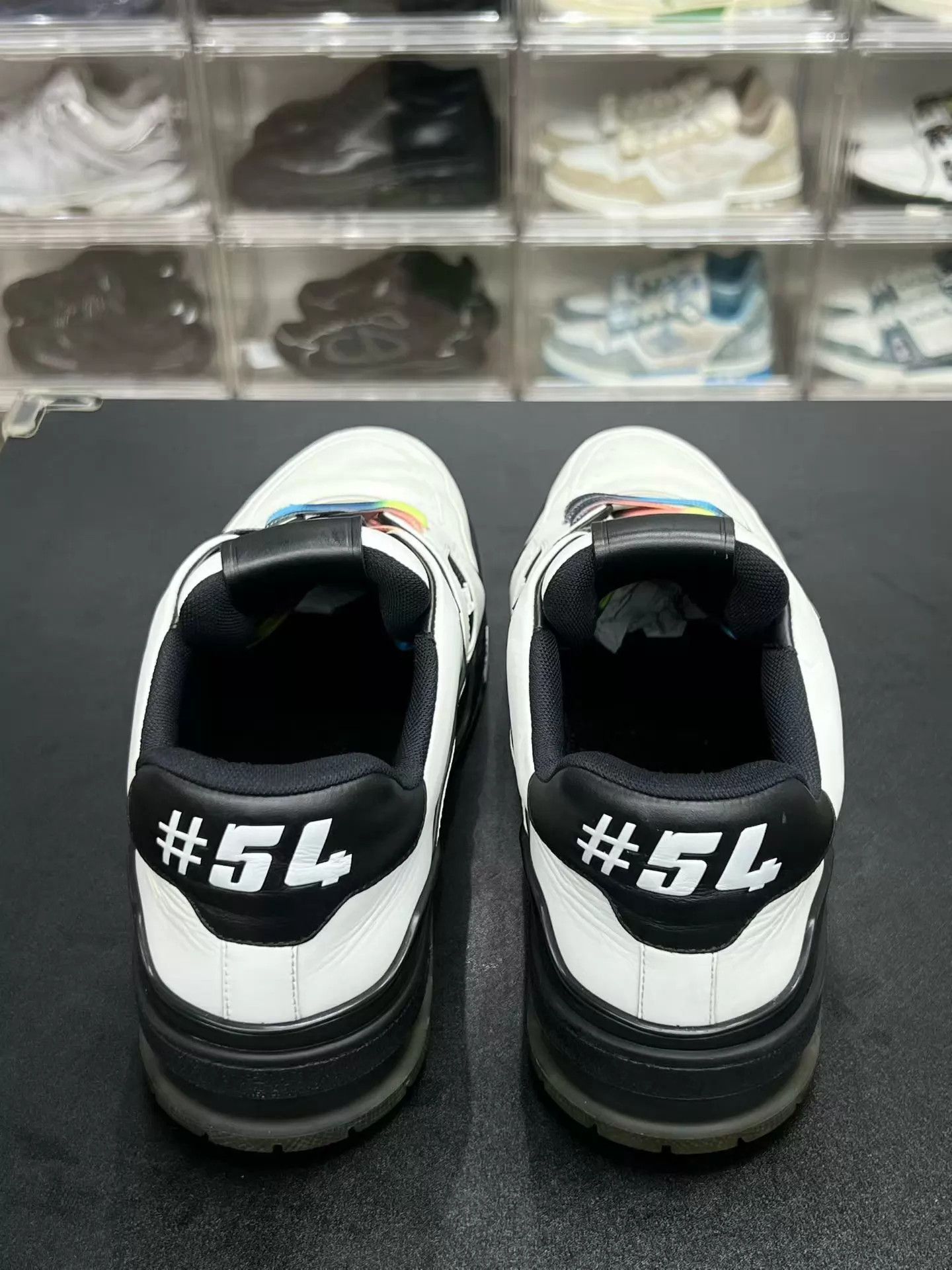 Louis Vuitton LV TRAINER White Black Multicolor UK9 43 Size US 10 / EU 43 - 7 Thumbnail