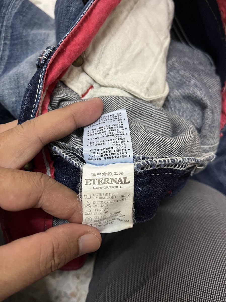 Japanese Brand Japanese brand Eternal distressed denim sakura design Size US 33 - 6 Thumbnail