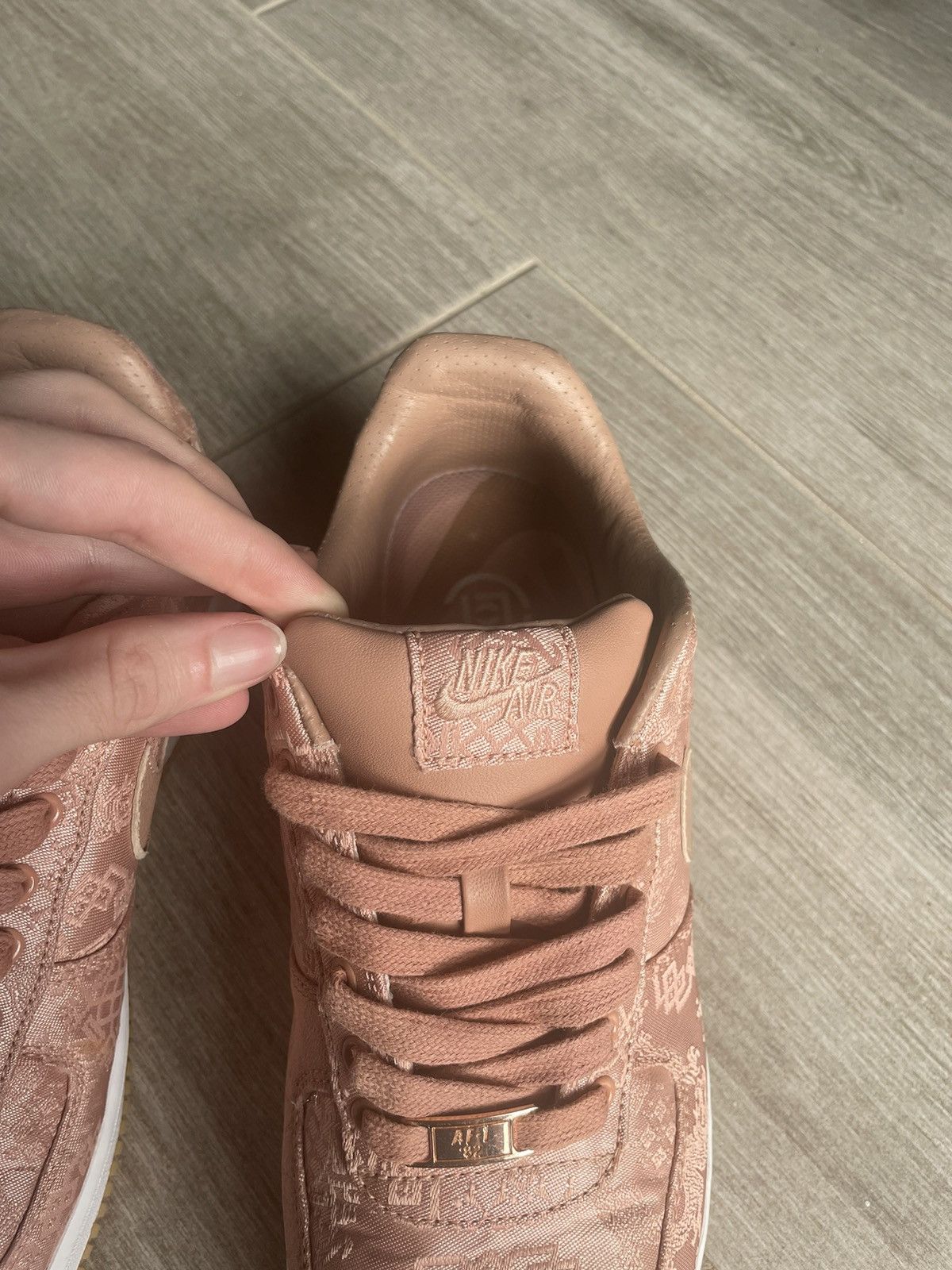 CLOT × Nike Clot Nike Air Force One “Rose Silk” Size US 9 / EU 42 - 5 Thumbnail