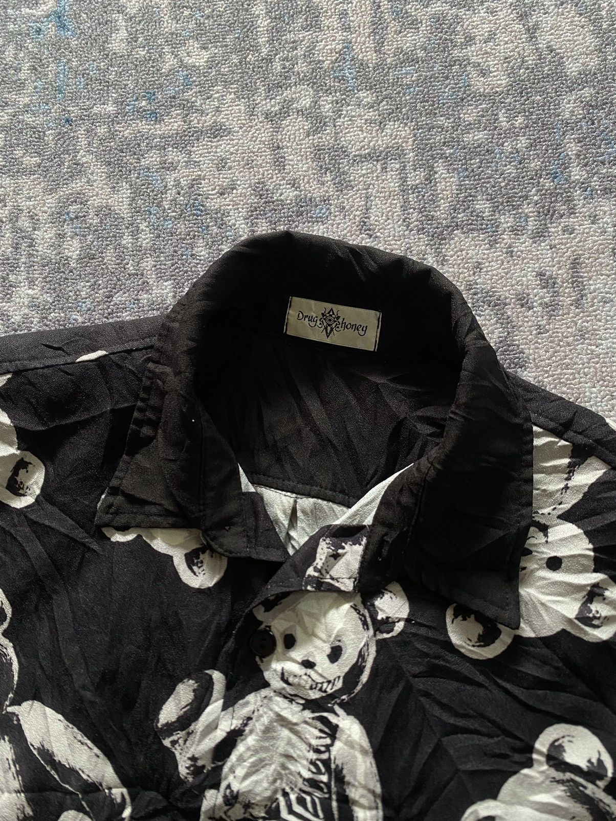 Beauty Beast × Hysteric Glamour Japanes Drug Honey Bear Skeleton Shirt Size US L / EU 52-54 / 3 - 4 Thumbnail